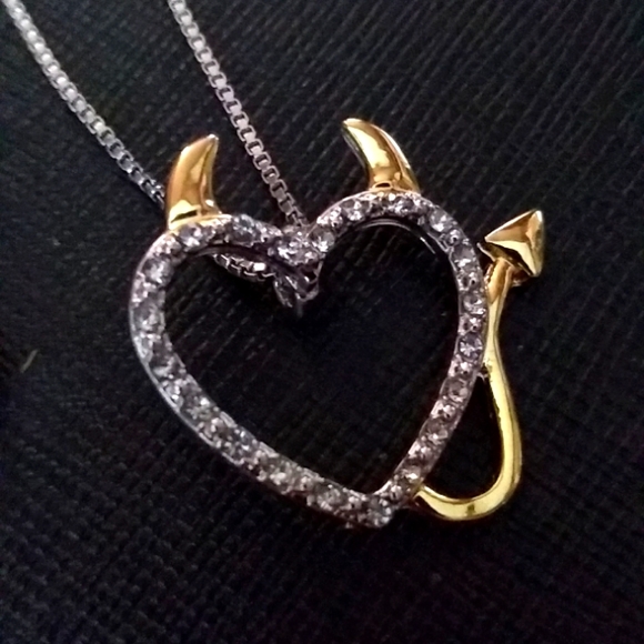 What Mood Are You In Today? Devilish Pendant Necklace - Picture 1 of 3